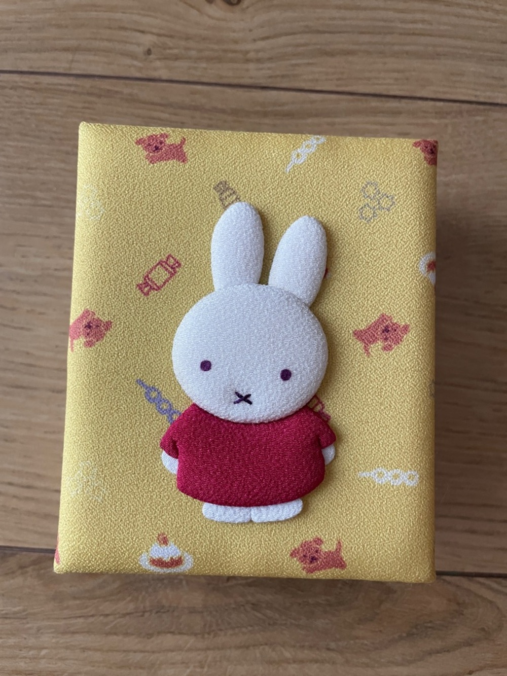 🇯🇵 みぃふぃーおやつ堂 Small 3D Plush Miffy Oyatsu Print Fabric Box